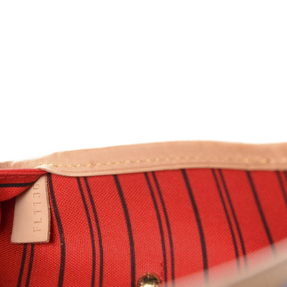 Louis Vuitton Monogram Jungle Dots Neo Neverfull MM Coquelicot Denim 9 of 10