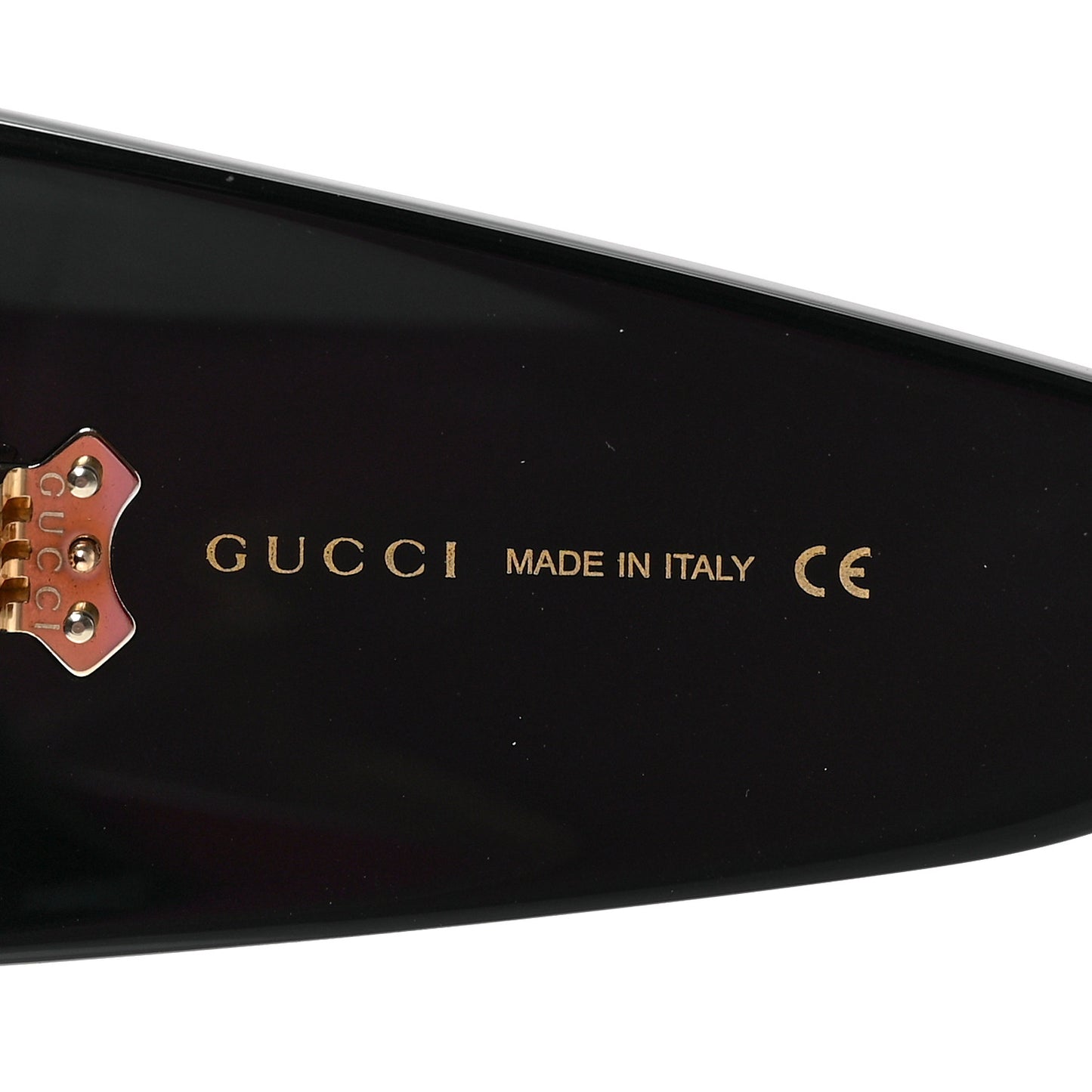Acetate Round Sunglasses GG0779S Black