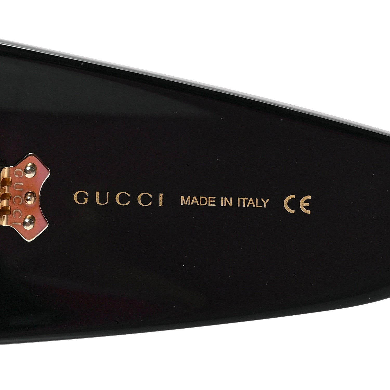 Gucci Acetate Round Sunglasses GG0779S Black 5 of 6