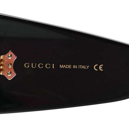 Gucci Acetate Round Sunglasses GG0779S Black 5 of 6