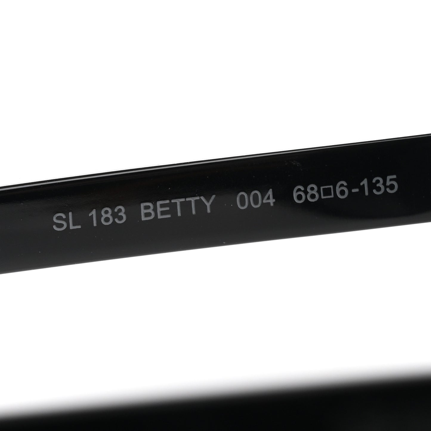 Acetate Betty Sunglasses SL183 Black