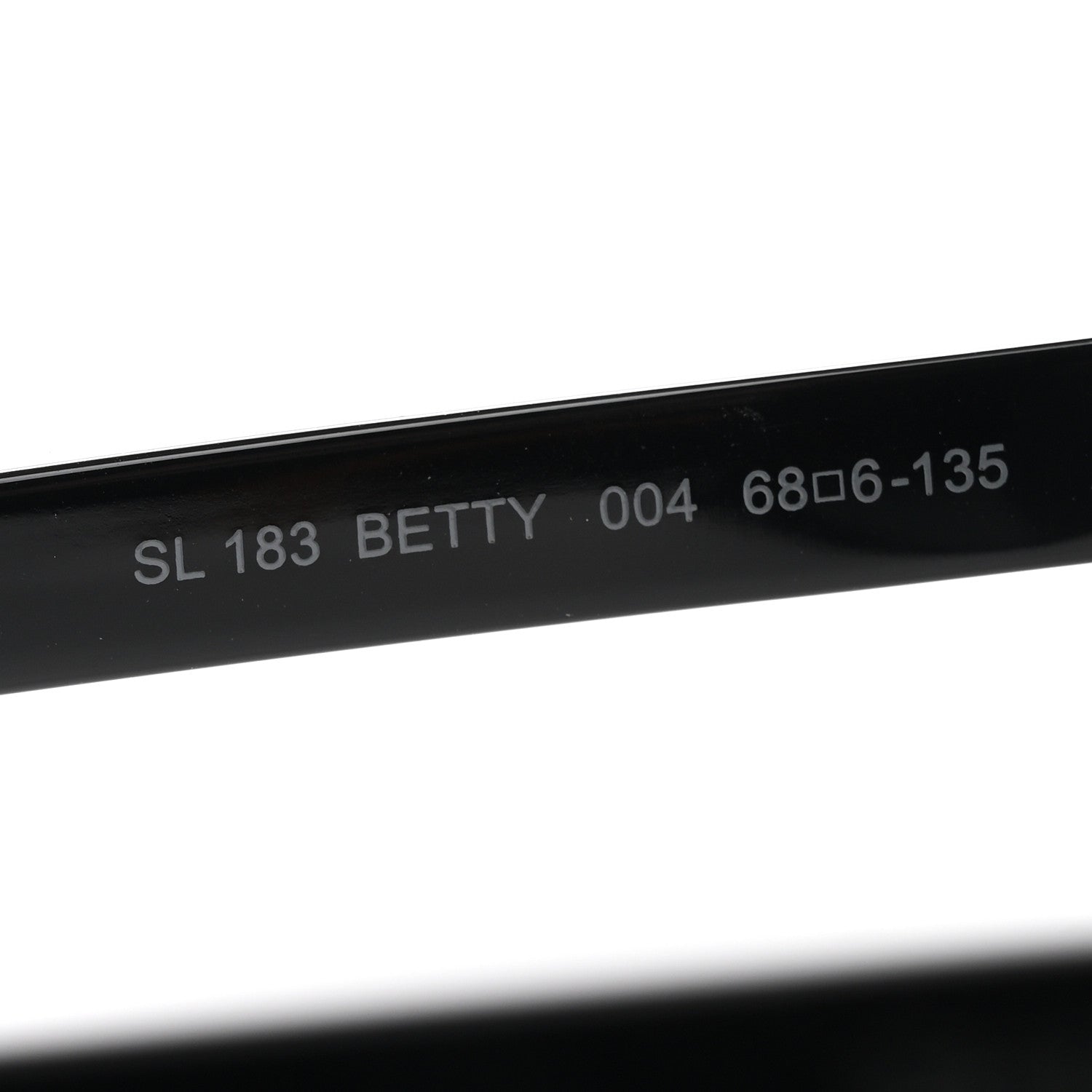 Saint Laurent Acetate Betty Sunglasses SL183 Black 5 of 7