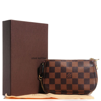 Louis Vuitton Damier Ebene Mini Pochette Accessories 5 of 8