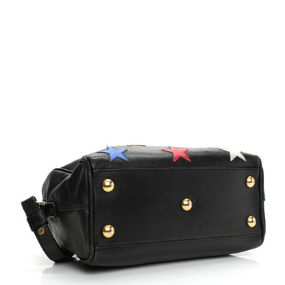 Saint Laurent Calfskin Star Classic Baby Duffle Black 4 of 10