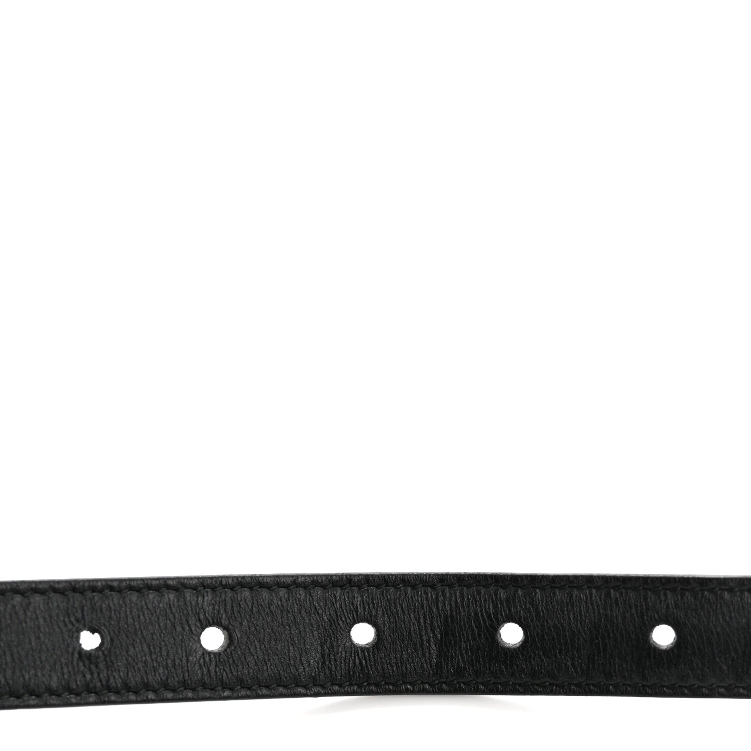 Gucci Calfskin Double G 20mm Belt 75 30 Black 3 of 6