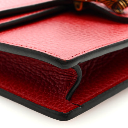 Gucci Calfskin Super Mini Dionysus Shoulder Bag Hibiscus Red 7 of 8