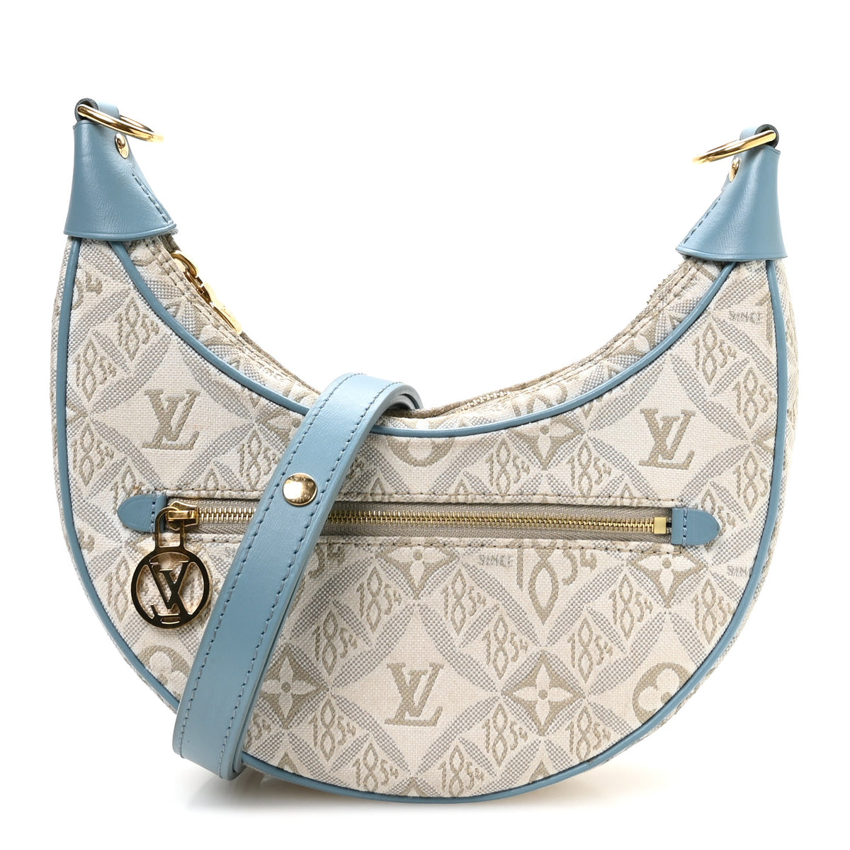 Jacquard Since 1854 Loop White Blue