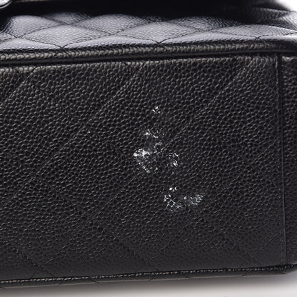 Chanel Caviar Quilted Maxi Double Flap Black 12 of 15
