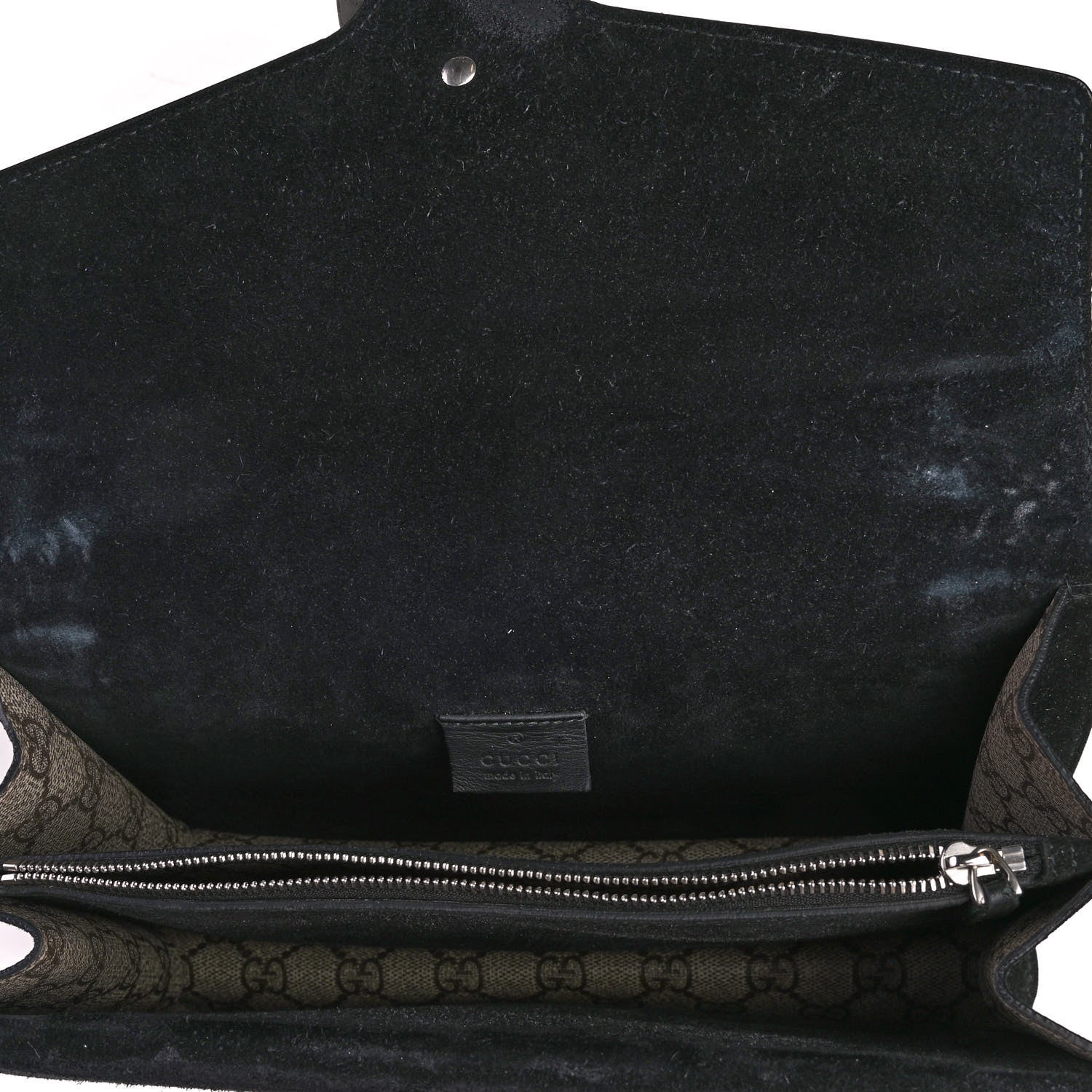 Gucci GG Supreme Monogram Small Dionysus Shoulder Bag Black 4 of 5