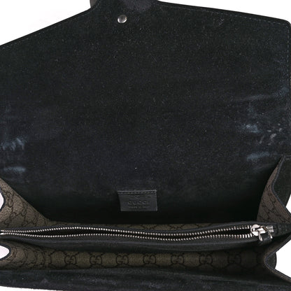Gucci GG Supreme Monogram Small Dionysus Shoulder Bag Black 4 of 5