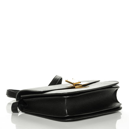 Celine Goatskin Medium Classic Box Flap Bag Black 4 of 7