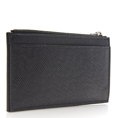 Louis Vuitton Taiga Coin Card Holder Black 3 of 6