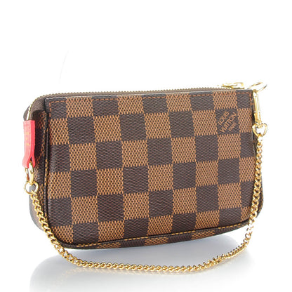 Louis Vuitton Damier Ebene 2015 Christmas Animation Mini Pochette Accessories 3 of 7