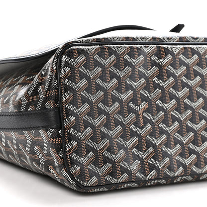 Goyard Goyardine Capetien Messenger Bag Black 9 of 10