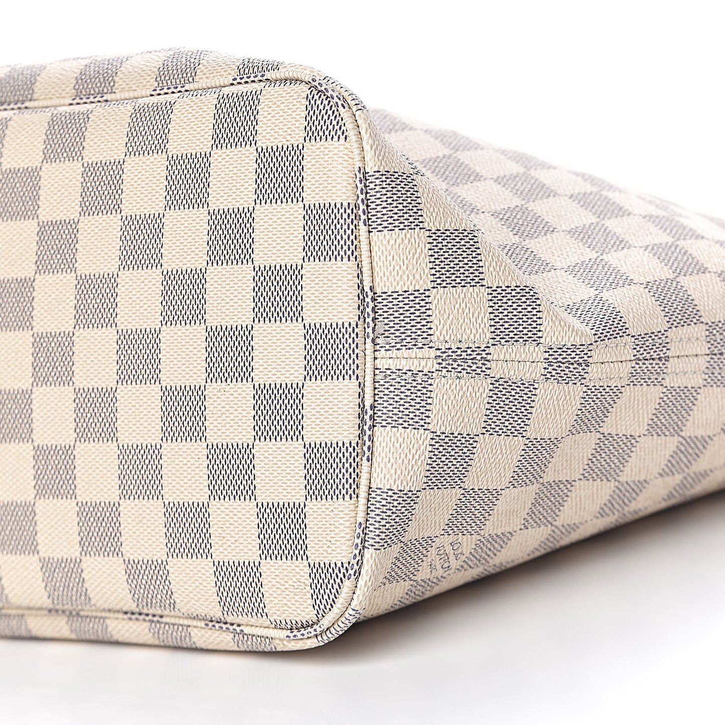 Damier Azur Neo Neverfull MM Rose Ballerine