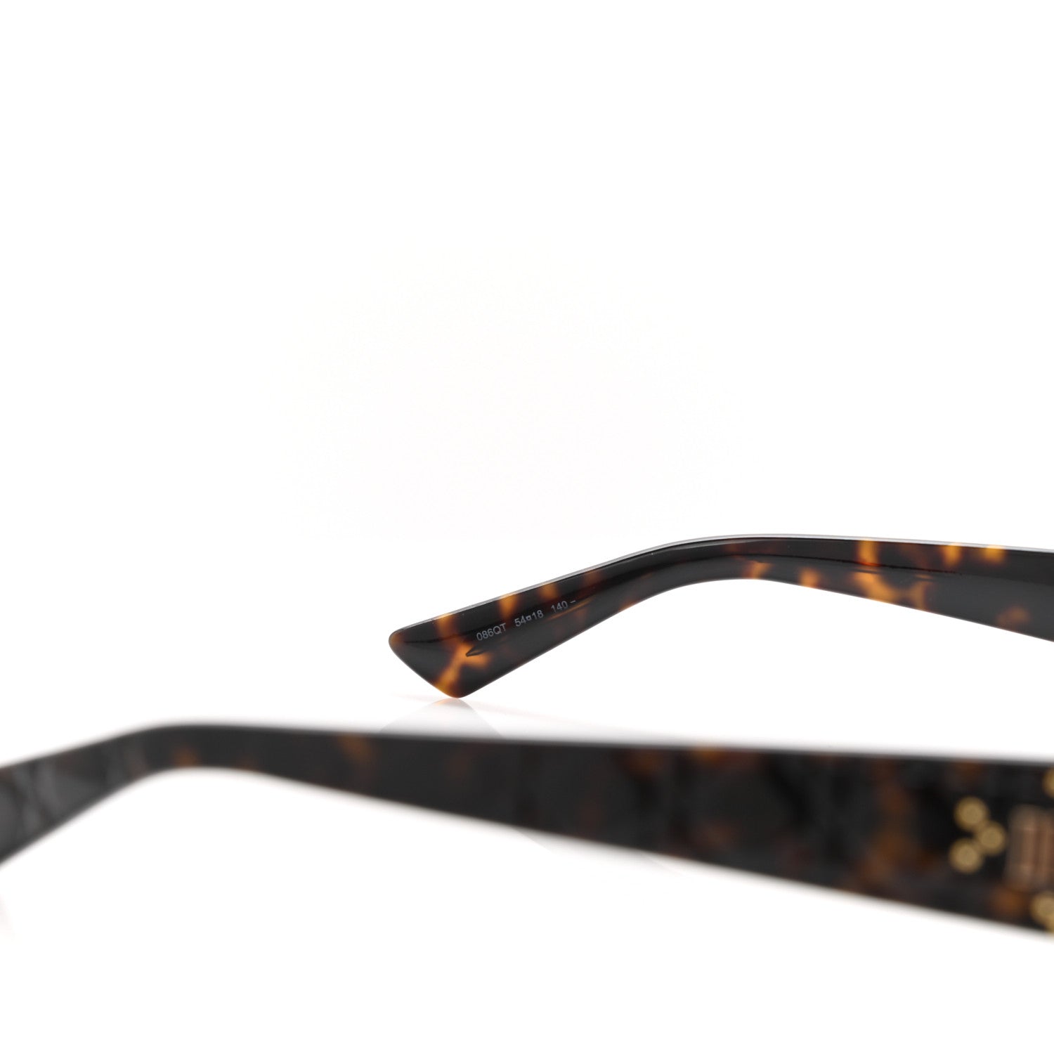 Christian Dior Acetate Cannage Lady Dior Studs 5 Sunglasses Havana 9 of 10