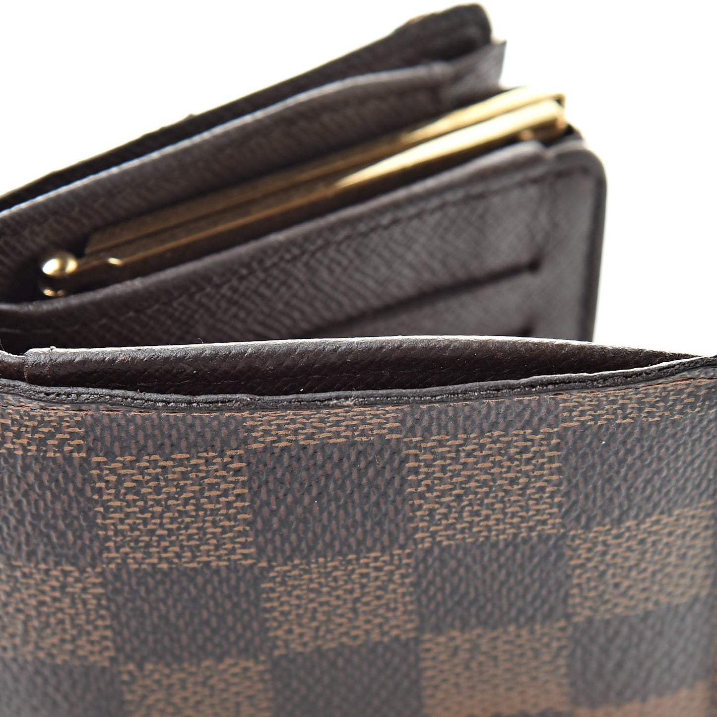 Damier Ebene French Purse Wallet