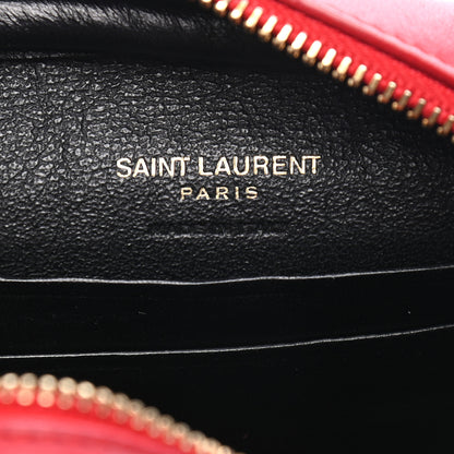 Saint Laurent Nappa Monogram Blogger Bag New Red 6 of 9