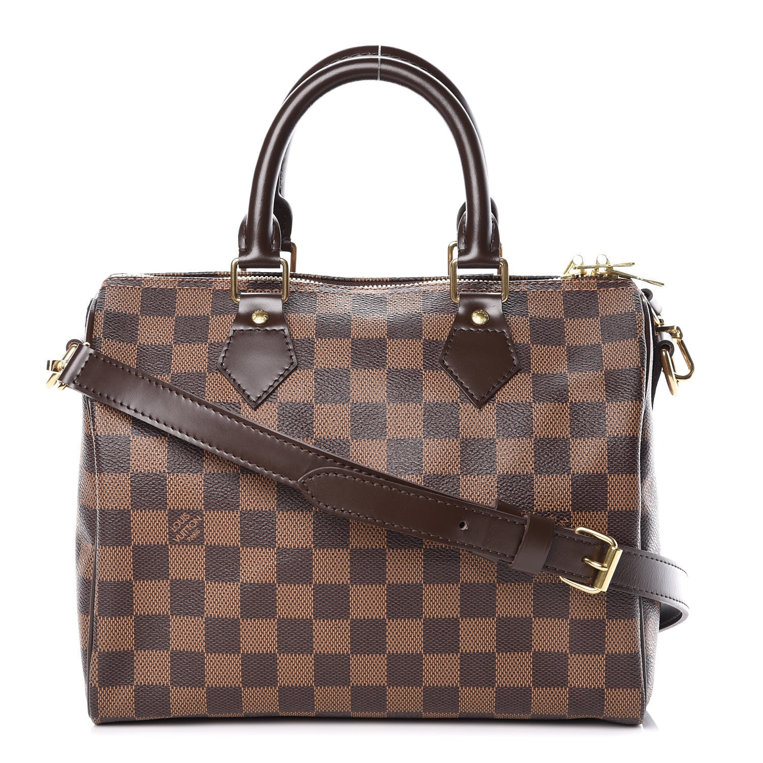 Louis Vuitton Damier Ebene Speedy Bandouliere 25 1 of 9