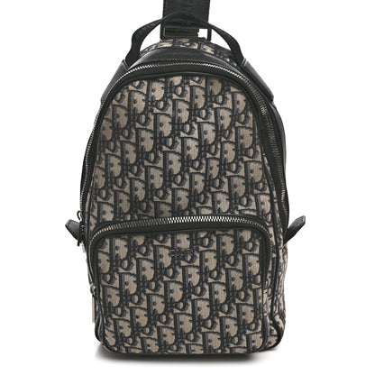 Christian Dior Oblique Mini Rider Backpack Black 8 of 11