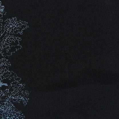 Christian Dior Silk Toile De Jouy Square Scarf Blue 4 of 5