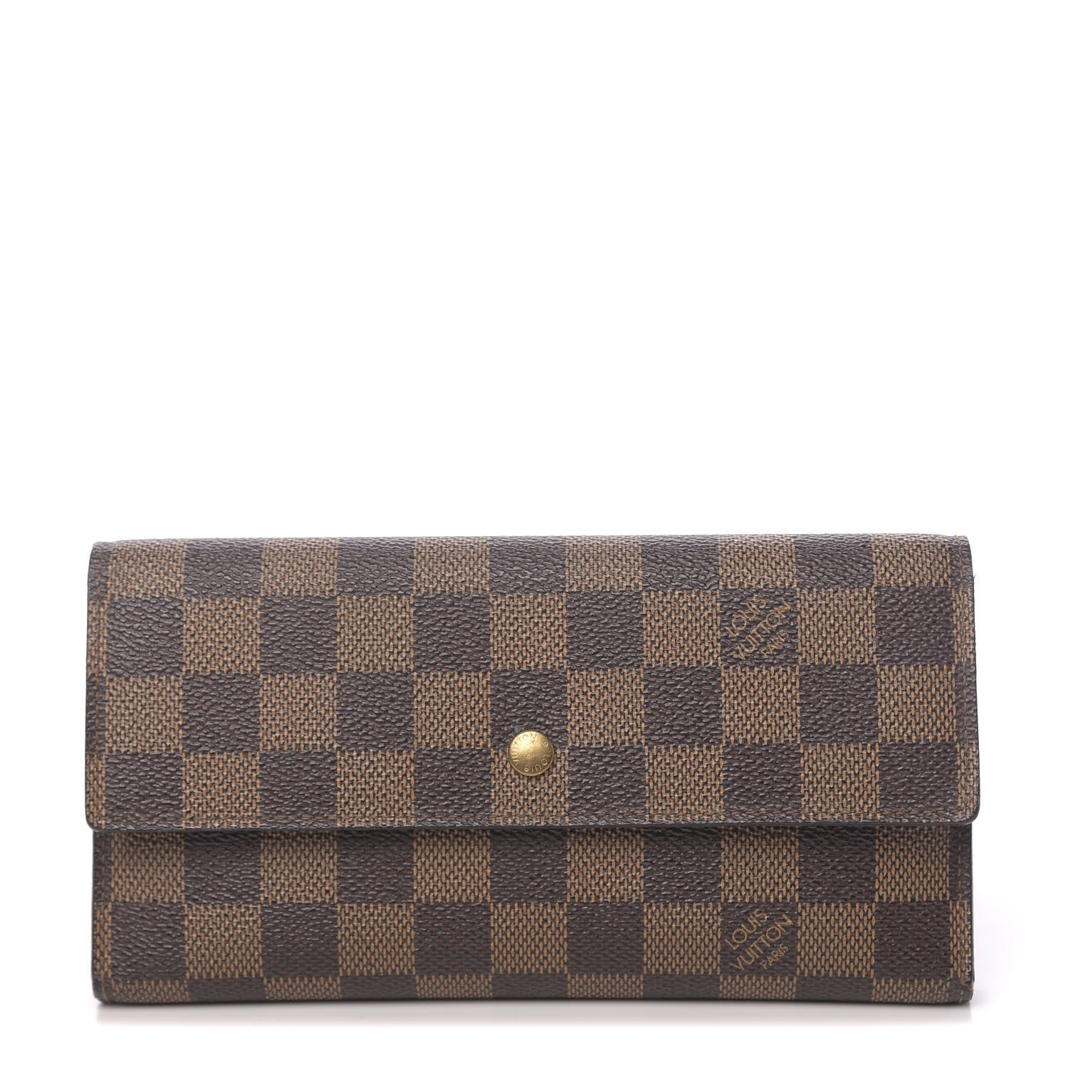 Louis Vuitton Damier Ebene Porte Tresor International Wallet 1 of 13