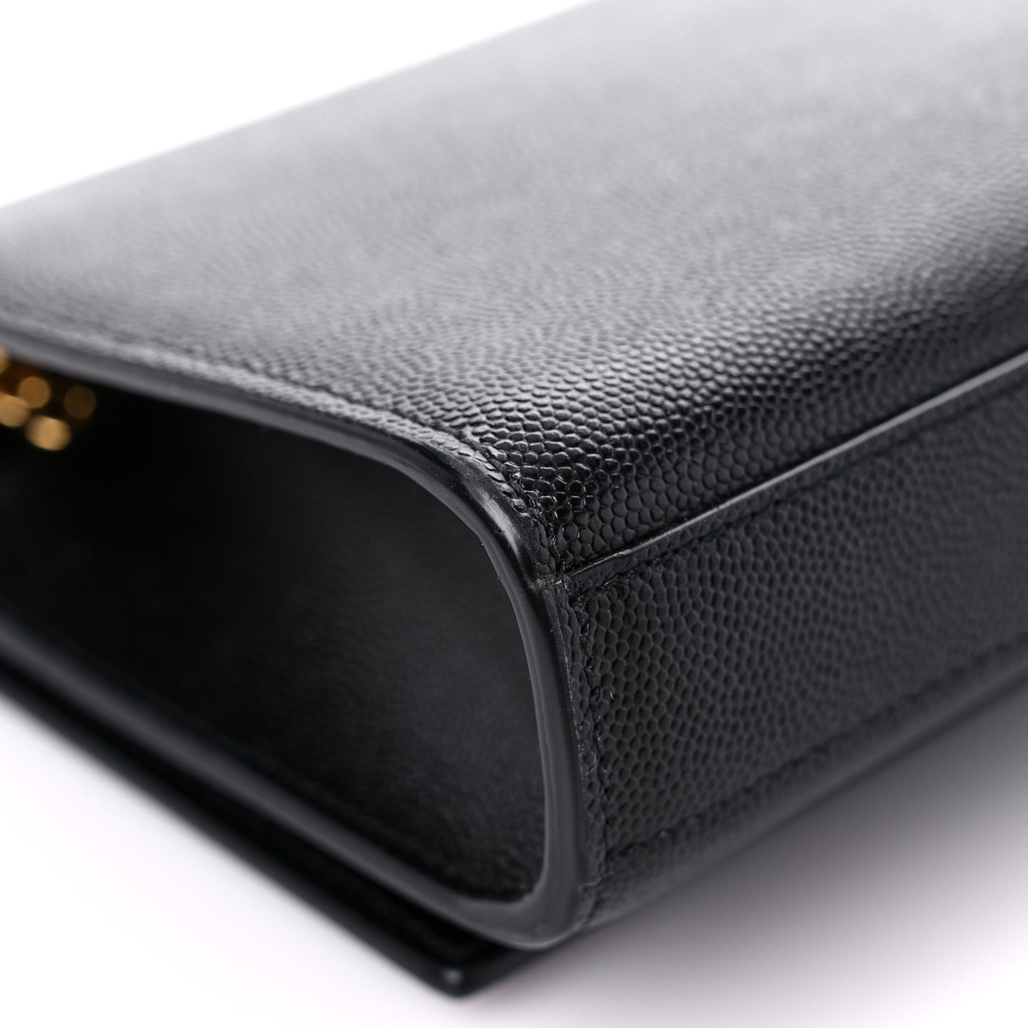 Grain De Poudre Small Monogram Kate Satchel Black