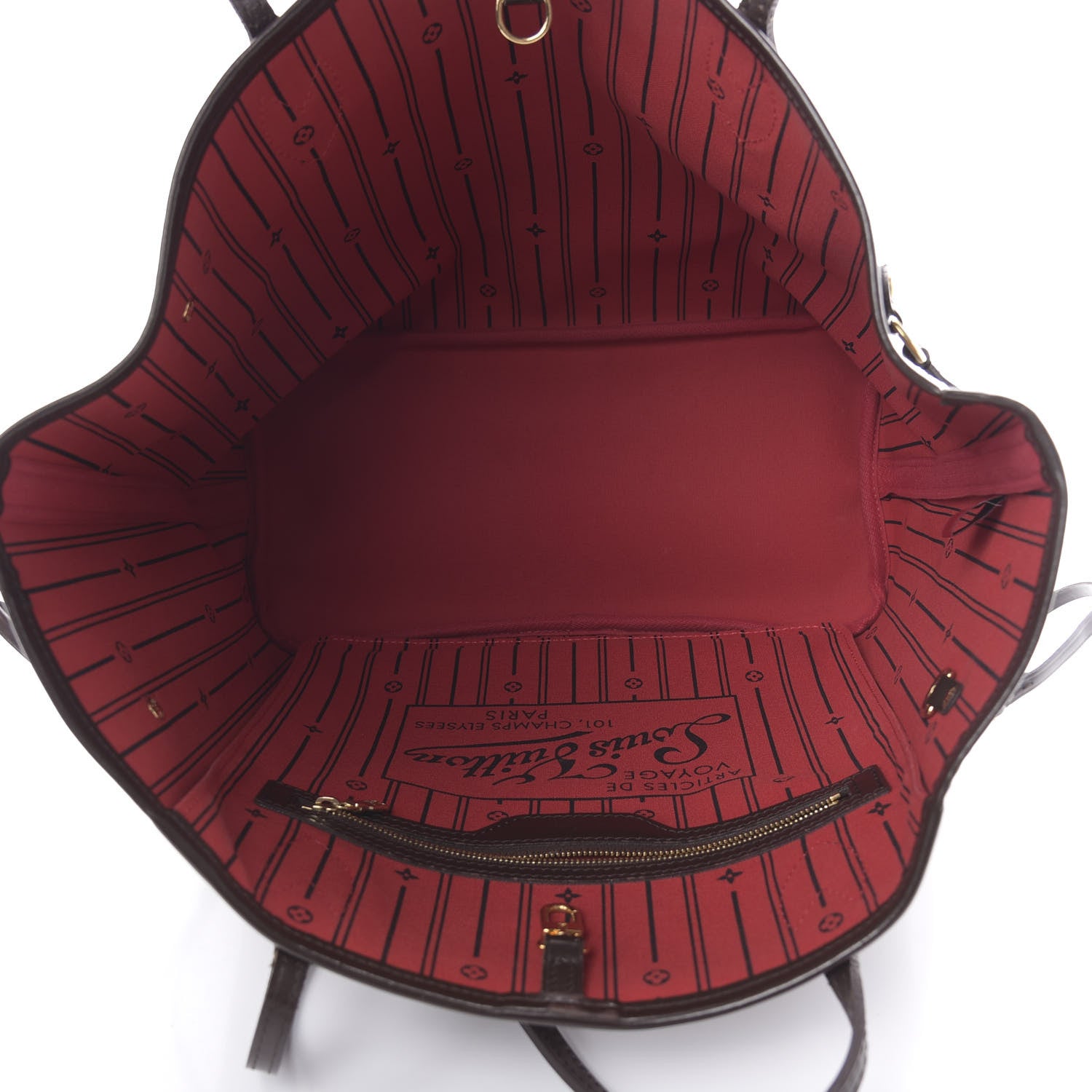 Louis Vuitton Damier Ebene Neverfull MM 5 of 16