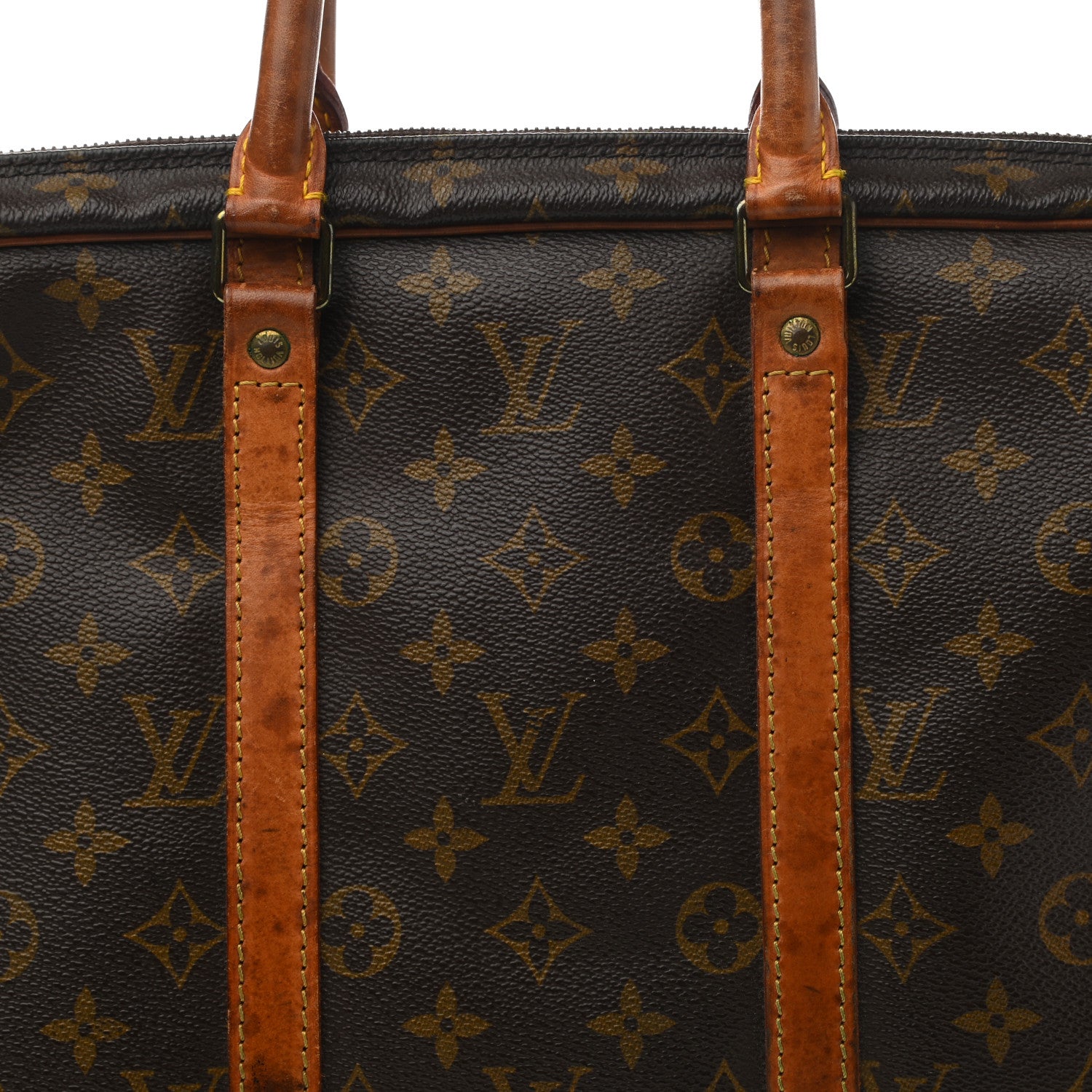 Louis Vuitton Monogram Porte-Documents Voyage Briefcase 7 of 9