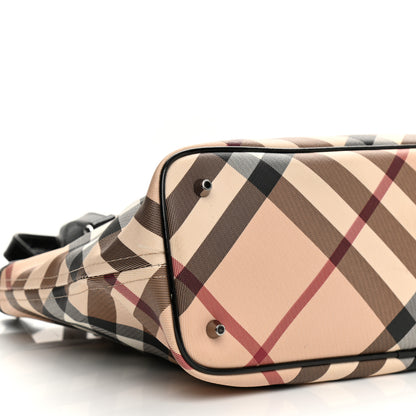 Burberry Supernova Check Regent Tote Black 8 of 15