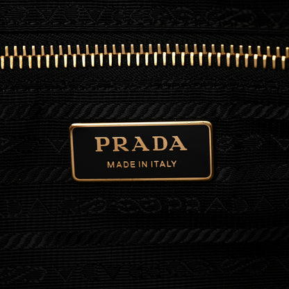 Prada Re-Nylon Impuntu Quilted Re-Edition 1995 Chaine Medium Tote Bag Black 6 of 10