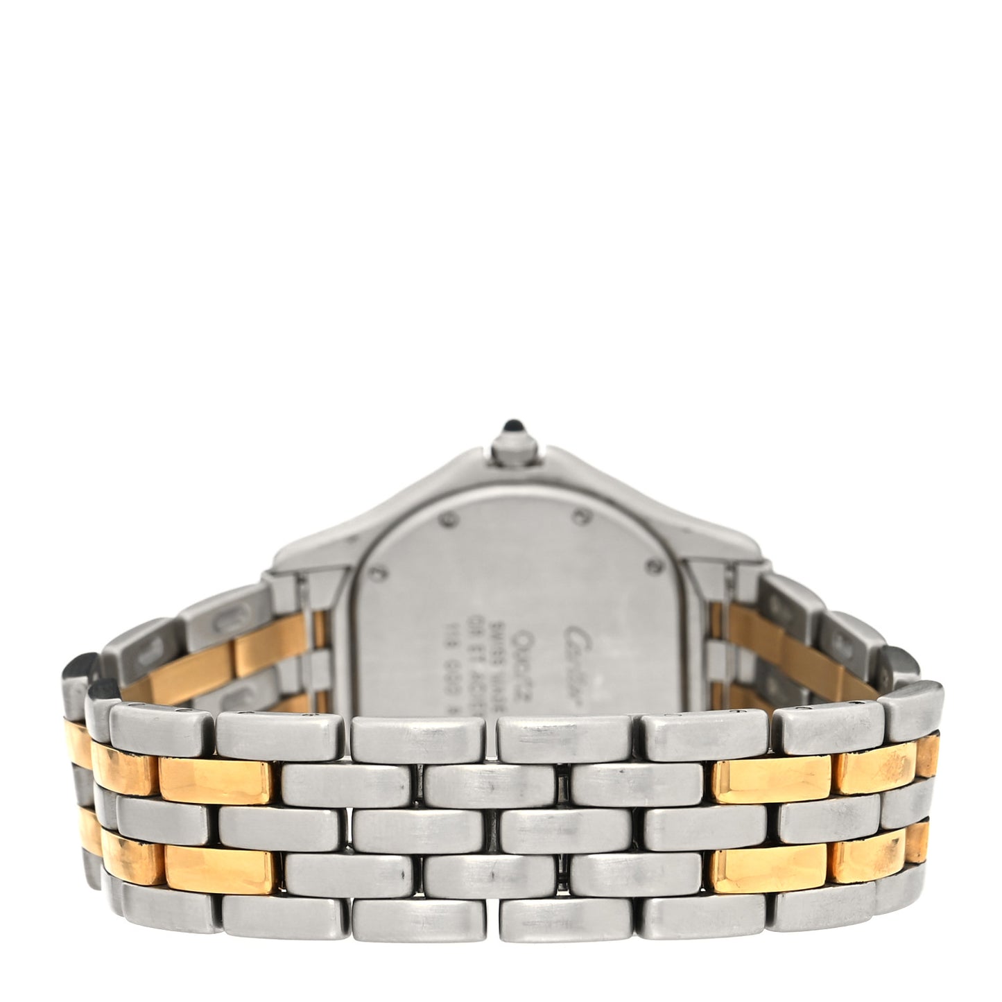 Stainless Steel 18K Yellow Gold 33mm Cougar Quartz Watch