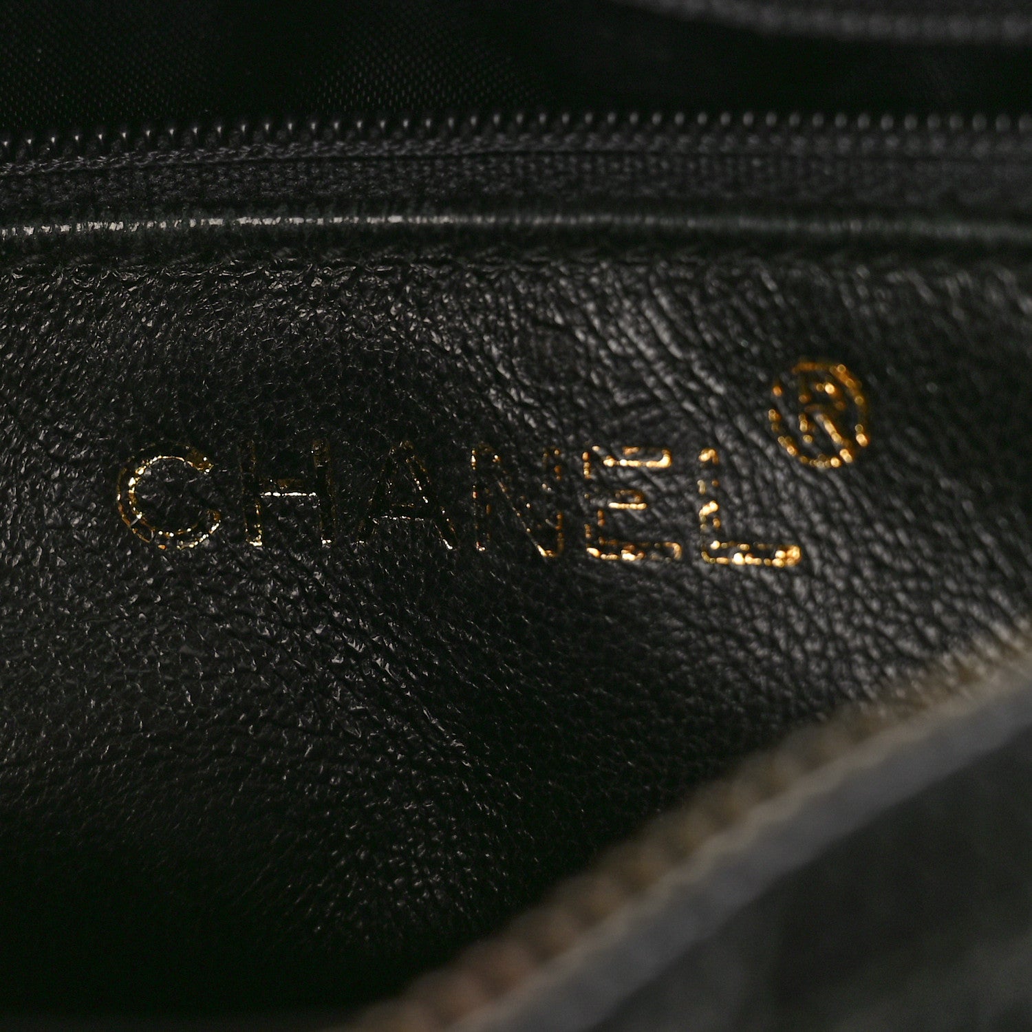 Chanel Lizard Diamond Quilted Small Tassel Camera Case Black 6 of 10