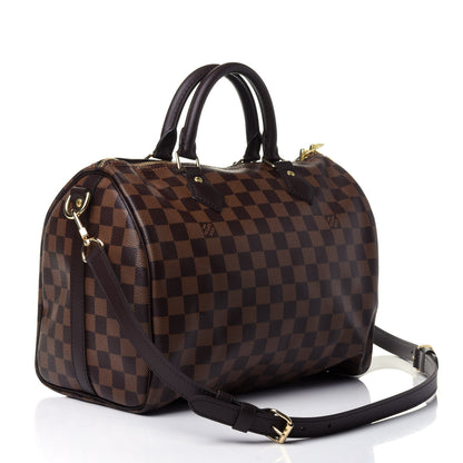 Louis Vuitton Damier Ebene Speedy Bandouliere 30 2 of 4