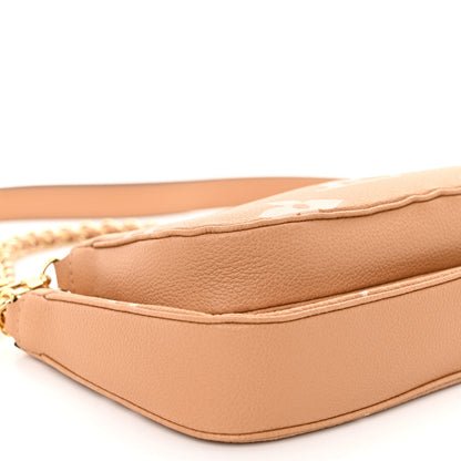 Louis Vuitton Empreinte Monogram Giant Multi Pochette Accessories Arizona Creme 10 of 11
