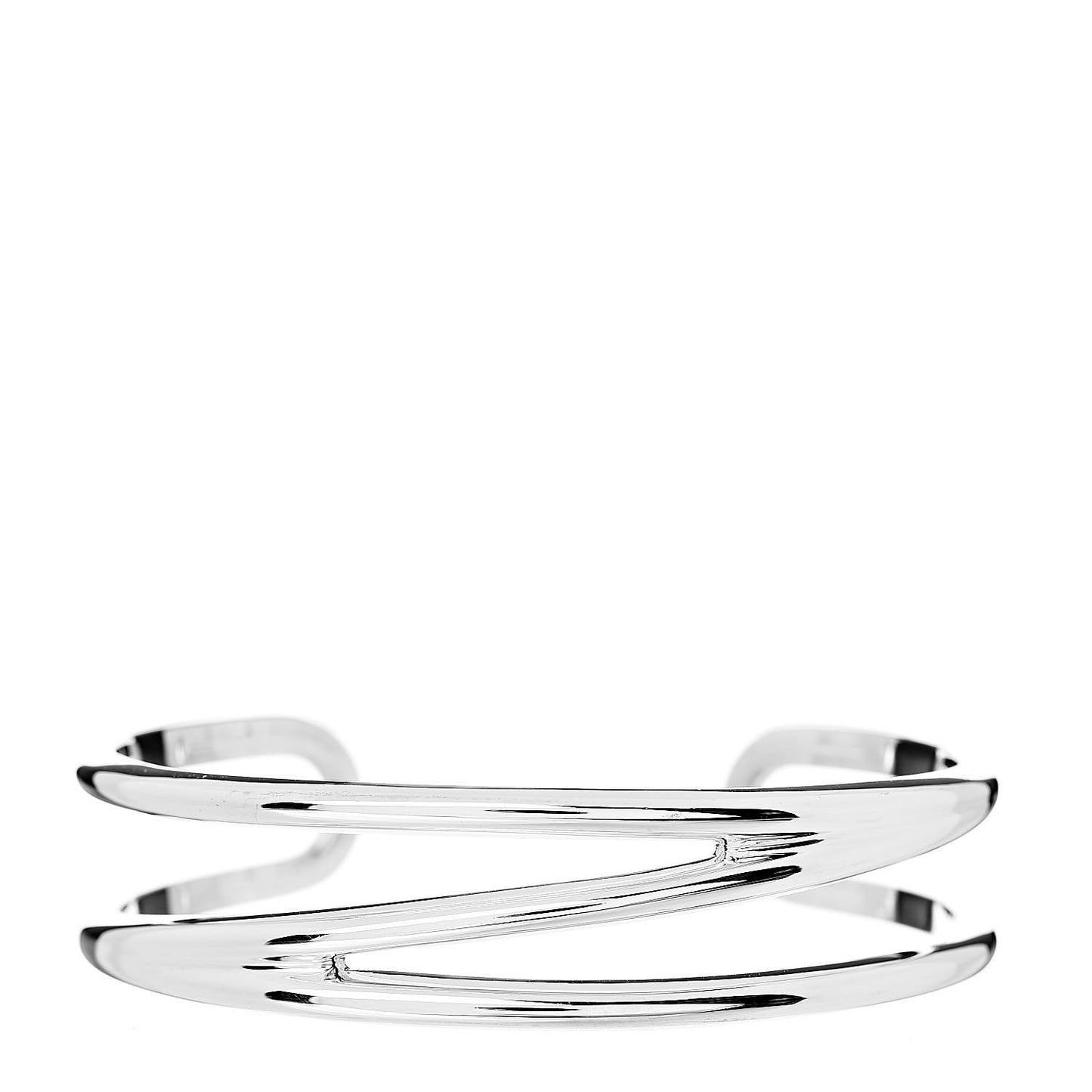 Sterling Silver Zig Zag Cuff Bracelet