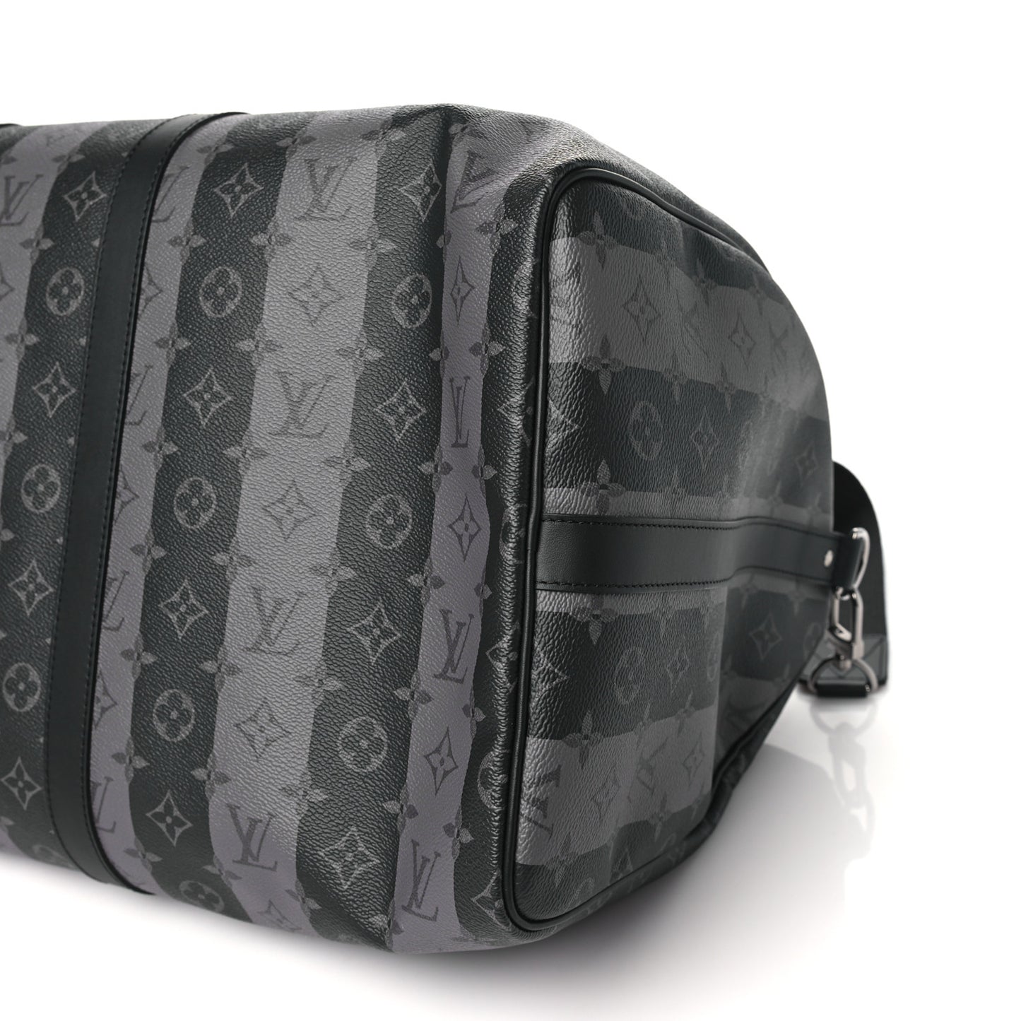 X NIGO Monogram Eclipse Stripes LV Keepall Bandouliere 50