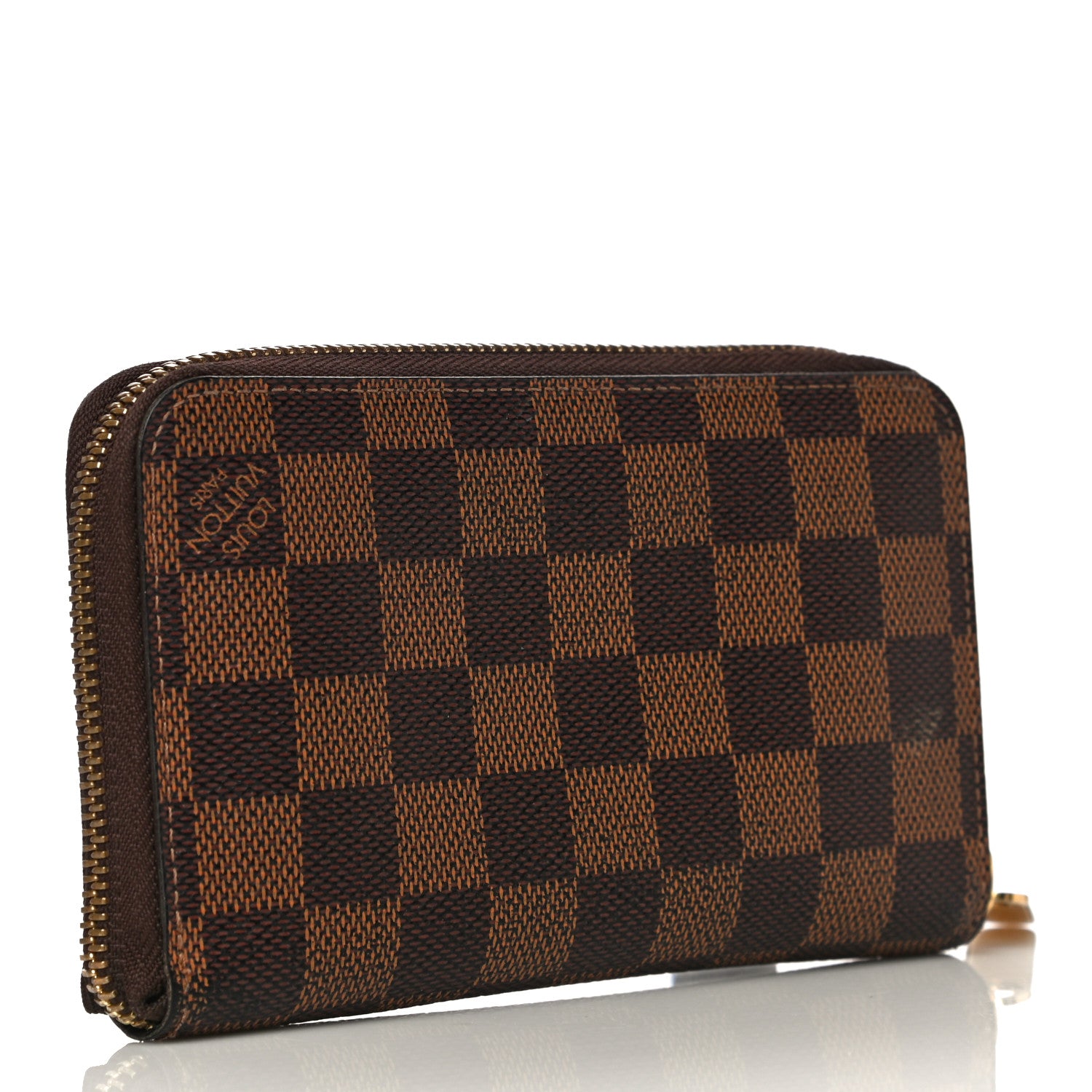 Louis Vuitton Damier Ebene Zippy Compact Wallet 3 of 11