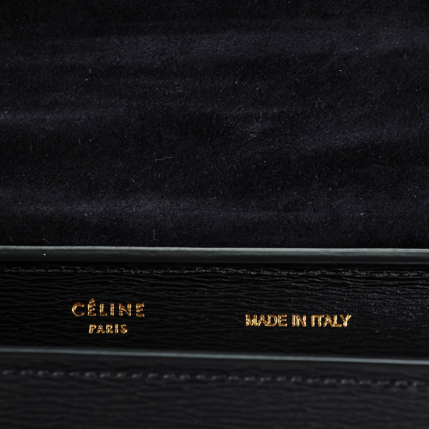 Liege Calfskin Small Trapeze Black