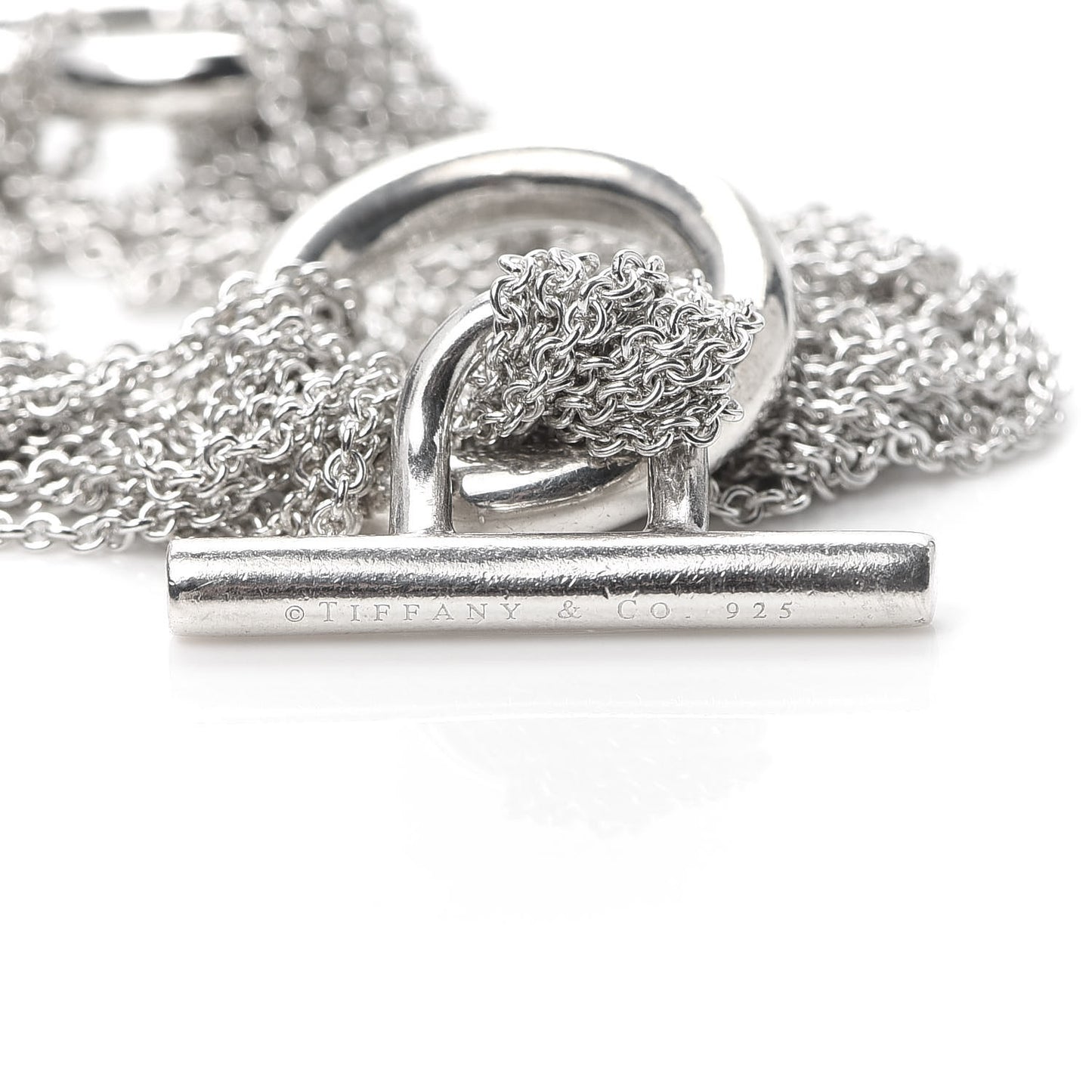 Sterling Silver Heart Mesh Bracelet