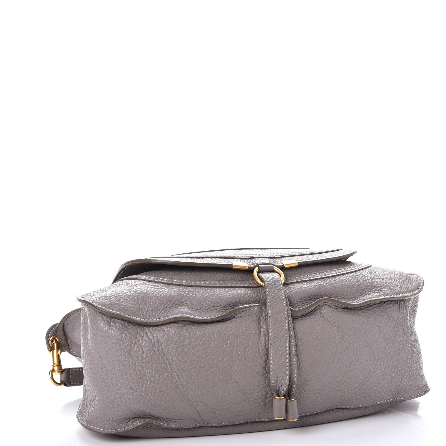 Chloe Calfskin Medium Marcie Satchel Cashmere Grey 5 of 9