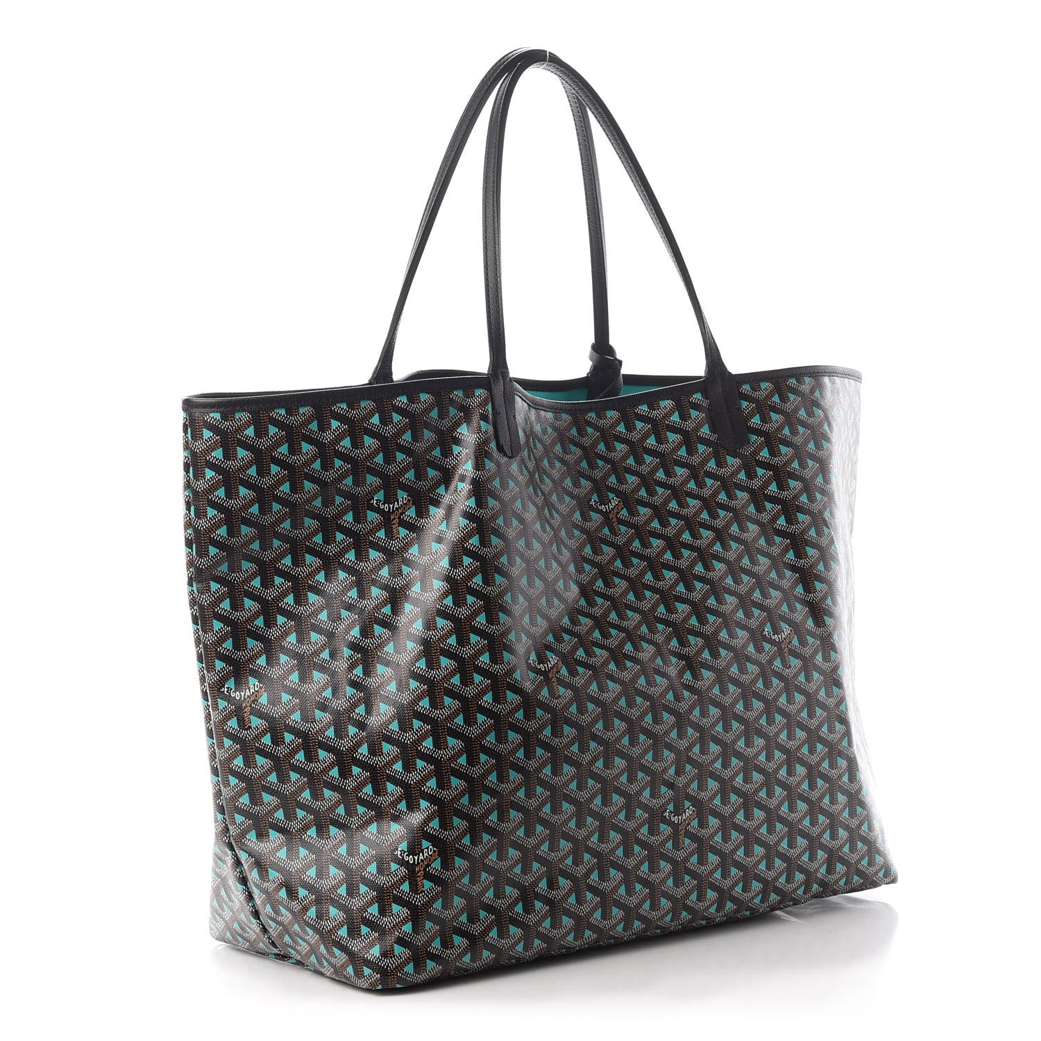 Goyard Goyardine Saint Louis Claire Voie GM Black Opaline 2 of 7