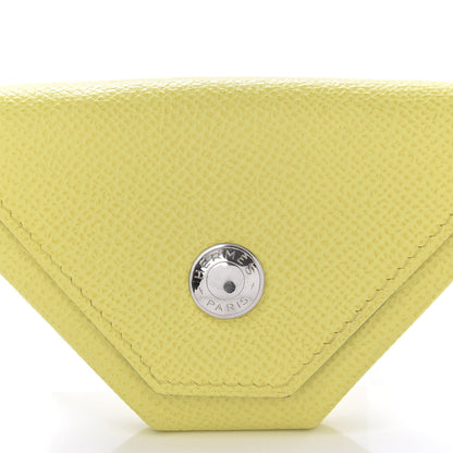 Hermes Epsom Le 24 Coin Purse Soufre 7 of 8