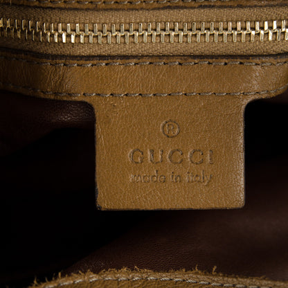 Gucci Python Medium G Wave Shoulder Bag Caramel 5 of 7