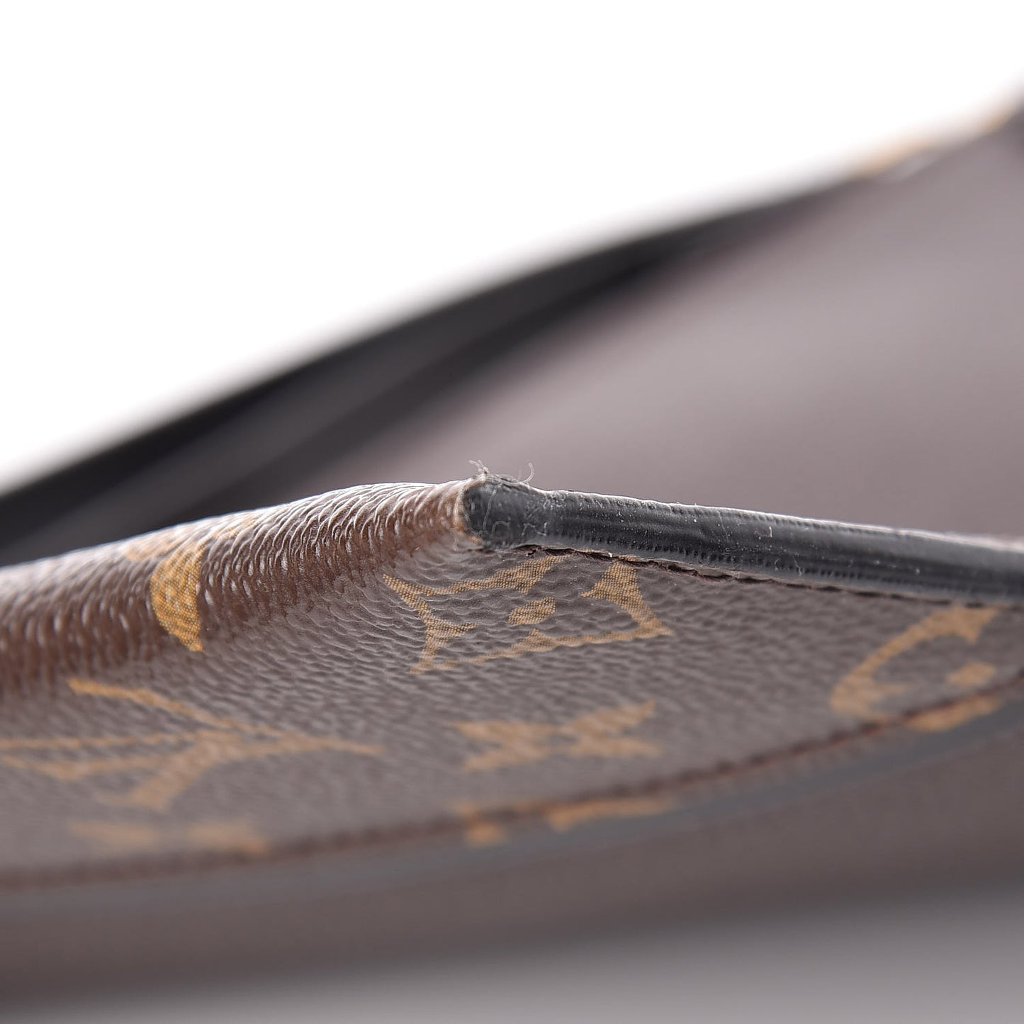 Monogram Veau Cachemire W Pochette Chocolate