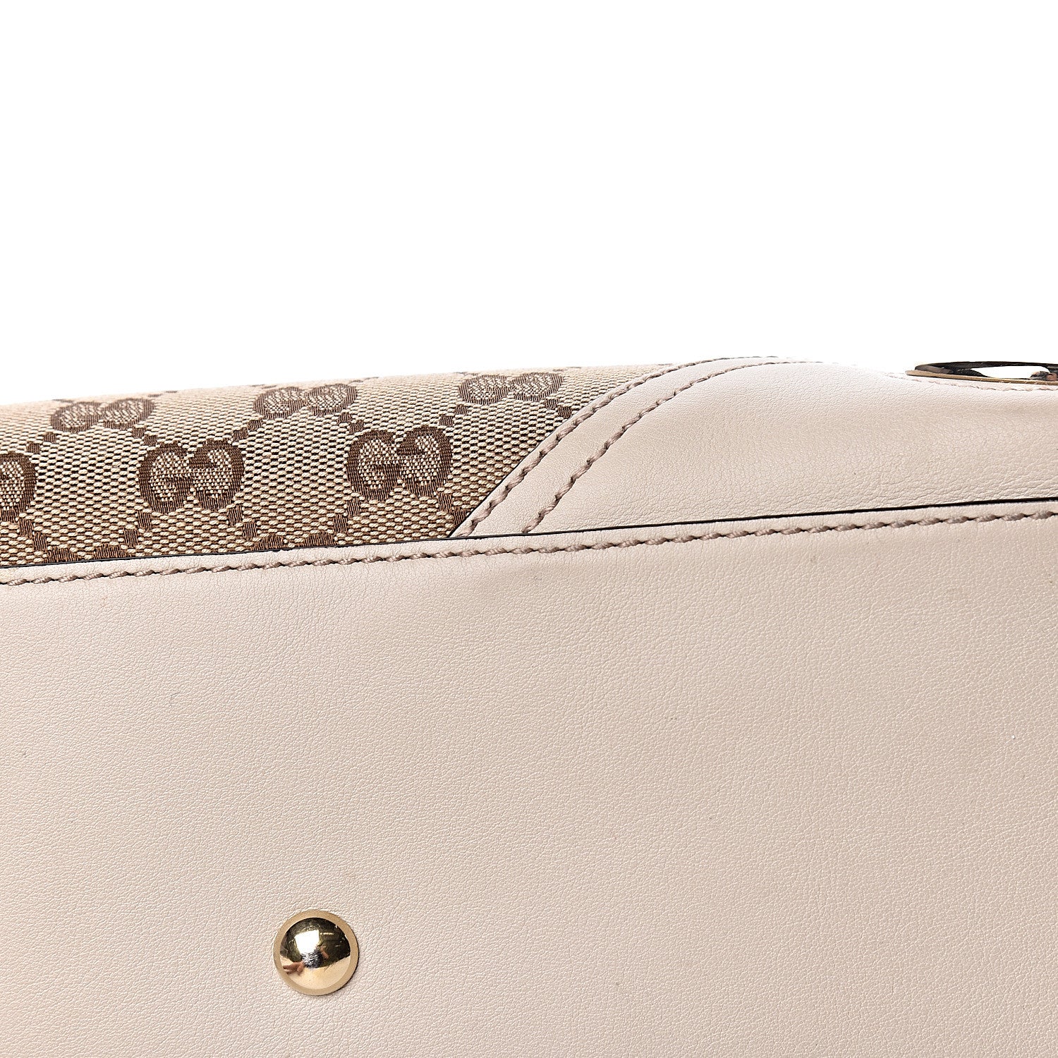Gucci Monogram Medium New Britt Tote Off White 13 of 15