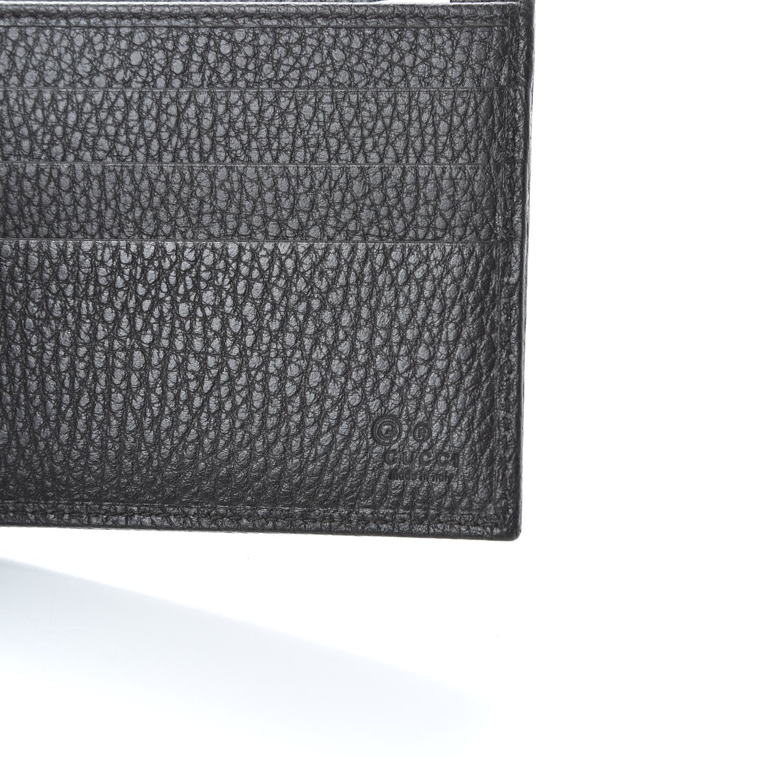 Gucci Monogram Bi-Fold Wallet Dark Brown 8 of 10