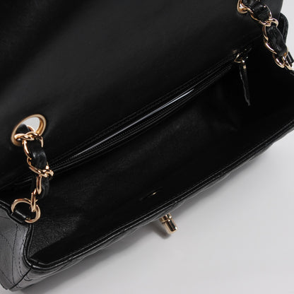 Chanel Lambskin Quilted Mini Rectangular Flap Black 6 of 9