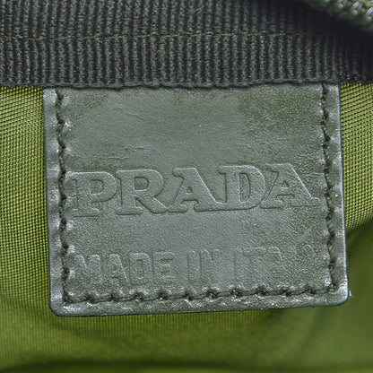 Prada Nylon Vela Cosmetic Pouch Army 6 of 8