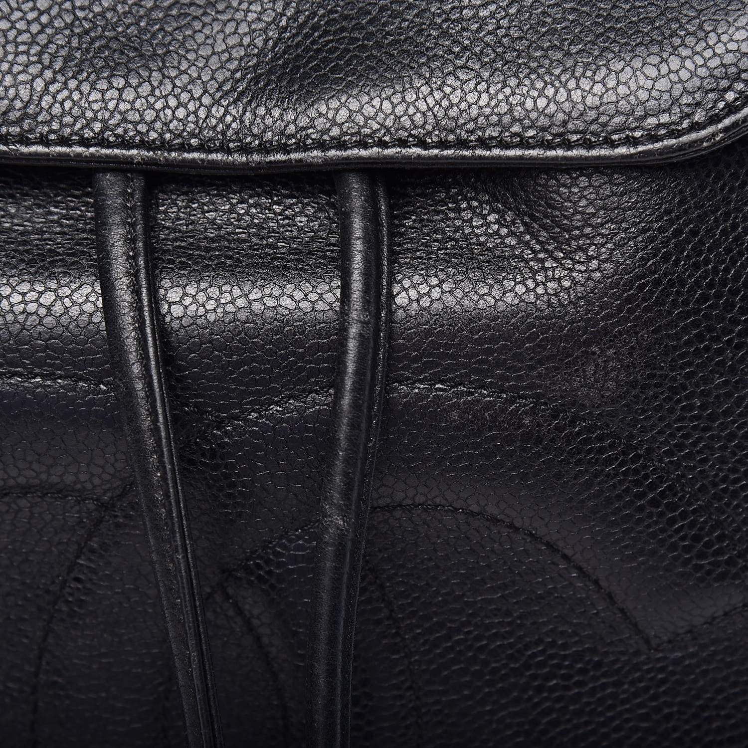 Chanel Caviar CC Backpack Black 23 of 29
